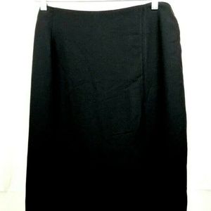 DressBarn Woman Black Skirt Fully Lined 22W